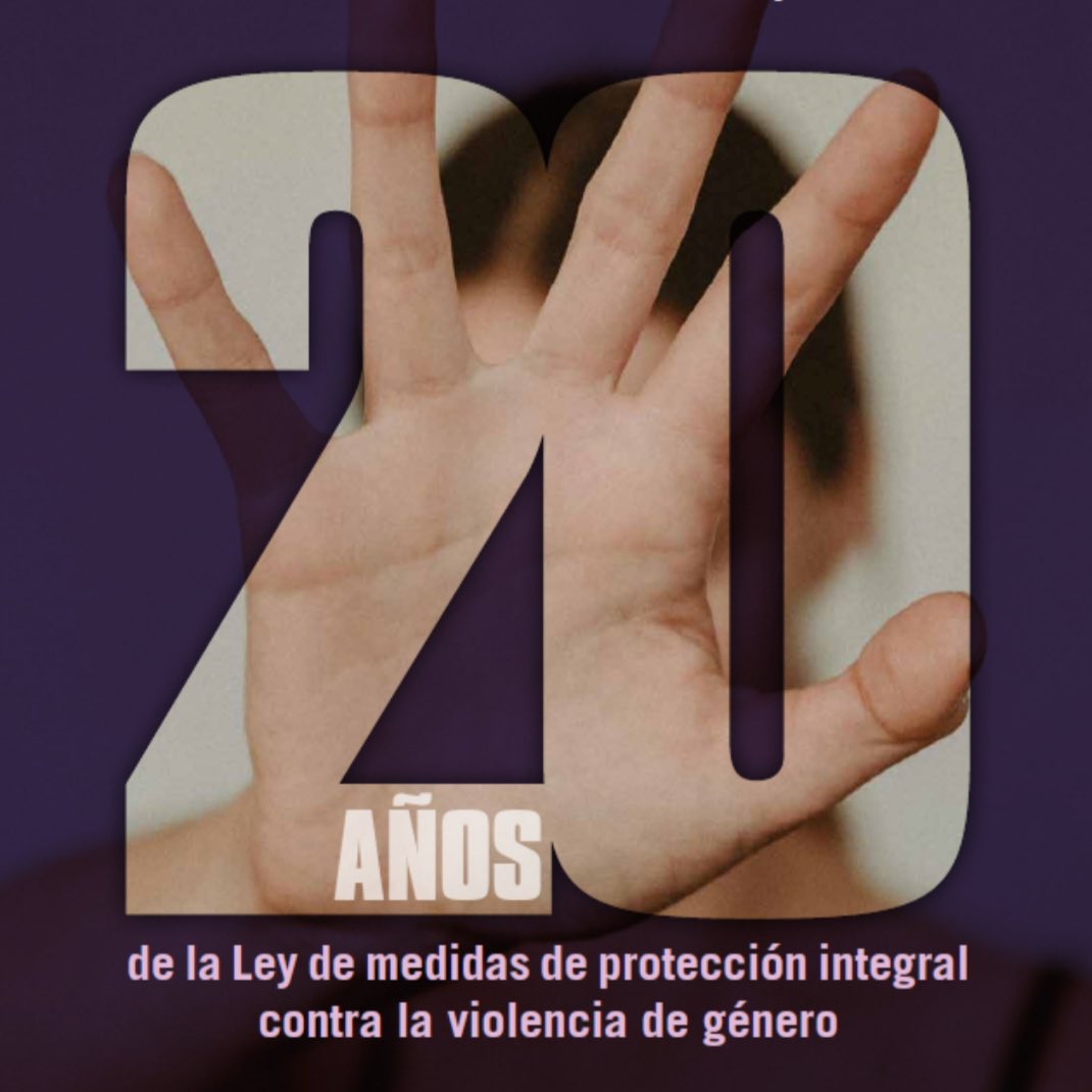 Hoy #20años d la Ley Integral contra la #VGenero, 20a. formándome y formando a sanitari@s Mucho recorrido y por recorrer, gran parte con compañeras como <a href="/MujerSomamfyc/">Gdtmujersomamfyc</a> <a href="/alegreviajerx/">irmich</a> <a href="/HenarSastre/">Henar Sastre Domingo</a> <a href="/annapujolflores/">Anna Pujol Flores ♀️</a> <a href="/ZoeHerreras/">Zoe Herreras Pérez 🩺❤️‍🩹</a> <a href="/myanesb/">Mónica Yanes 🏳️‍🌈💜💚</a>