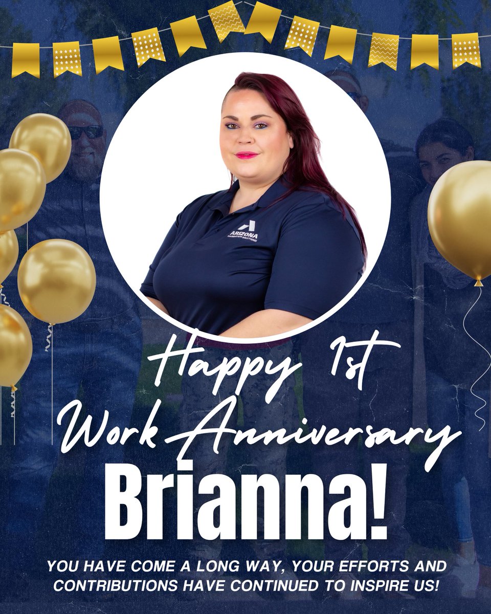 AZFoundationFix's tweet photo. ✨ Happy 1st Work Anniversary, Brianna! ✨

What a fantastic year it has been! Your hard work, commitment, and positive energy have truly made an impact at Arizona Foundation Solutions. 🎉👏

Thank you for everything you bring to the team!

#WorkAnniversary #TeamAZFS https://t.co/KNN2v5sgkL