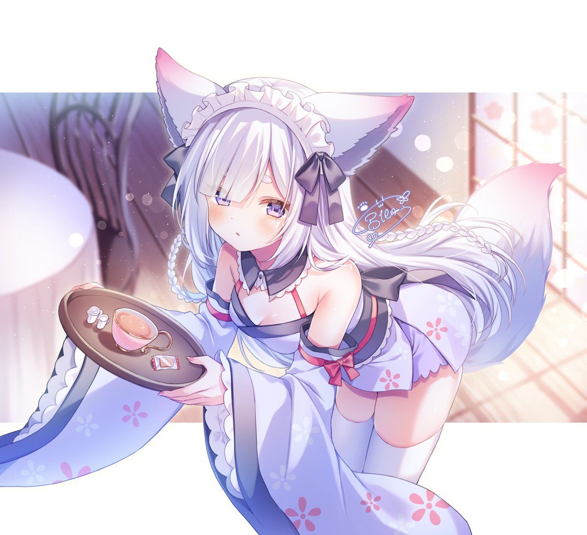 「#2024年自分が選ぶ今年の4枚今年もケモ耳たくさん! 」|宮花ゆう🌸🐾のイラスト