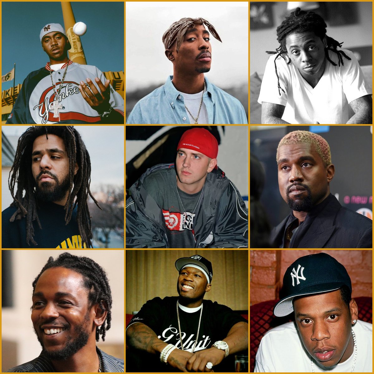 vibetogum's tweet photo. You can only listen to one rapper for the rest of your life.  

Who you choosin’? 🤔 https://t.co/uUYokK9jaA