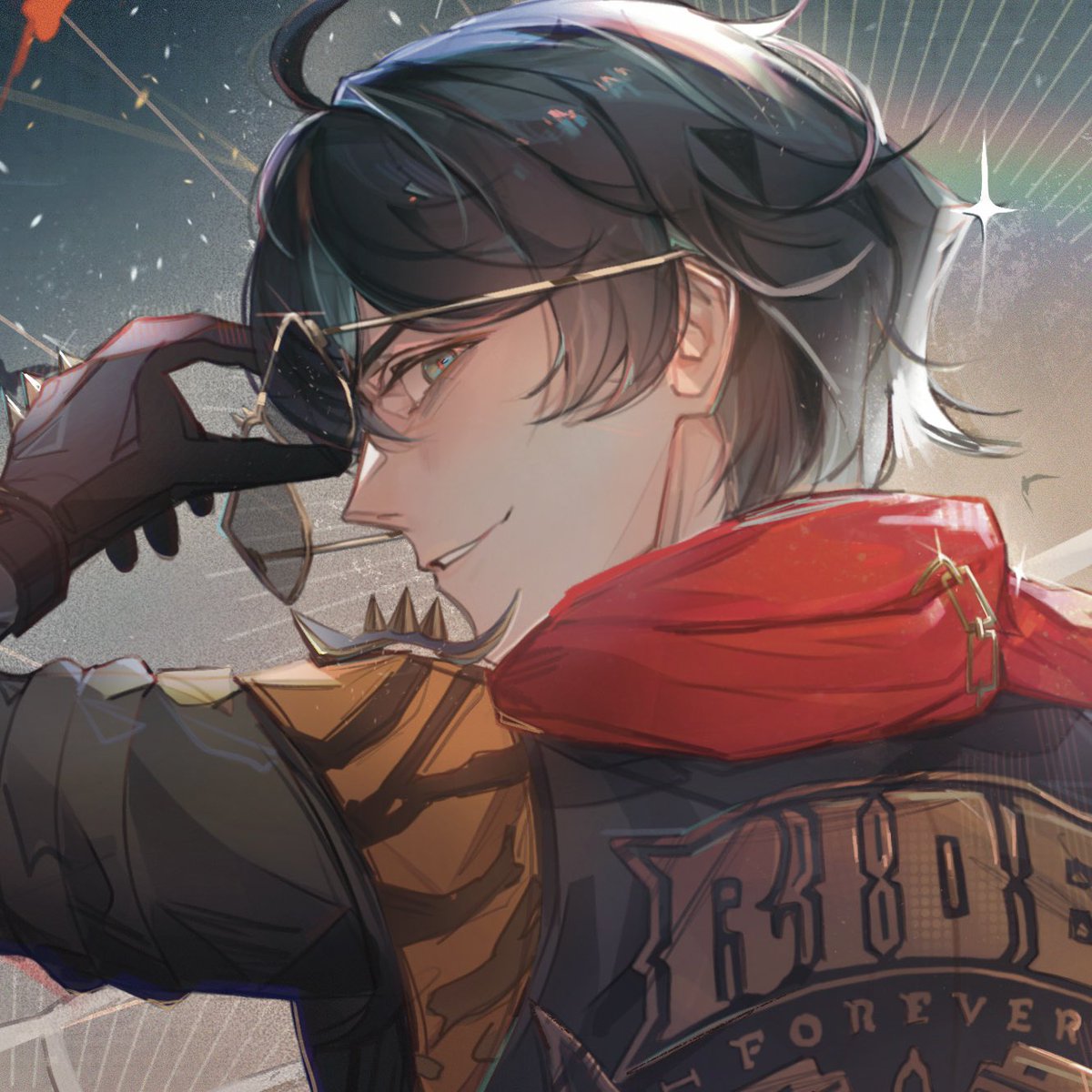 Katarisk's tweet image. [27/12] 🕶️🎂💗
#illustration #zzz #lighterzzz #lighterfanart

(i&apos;m definitely not obsessed with this man🫶)