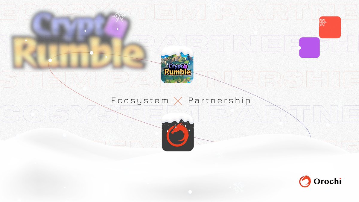 Uty_praiz's tweet image. Ready, set,  RUMBLE! @OrochiNetwork and @CryptoRumble unite, bringing Zero-Knowledge expertise to create immersive, secure block chain gaming experience .
The biggest partnership 🎉🎉
#OrochiNetwork #Zktech