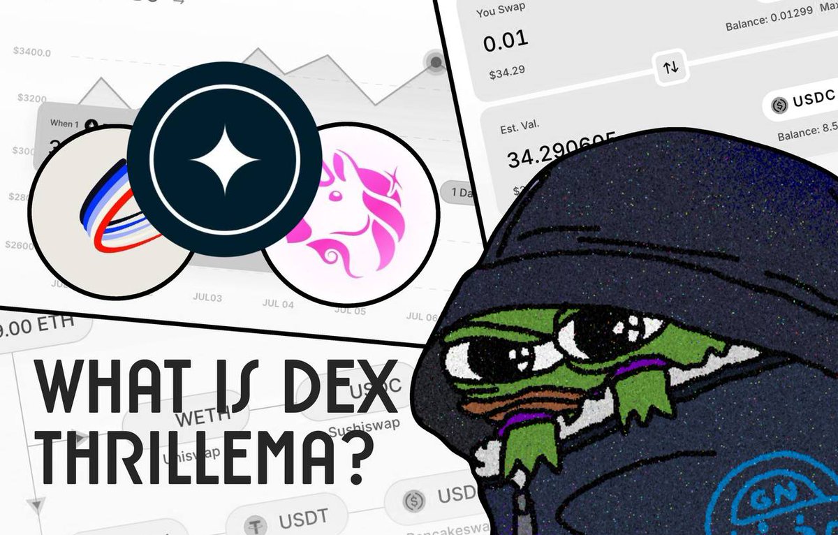 belizardd's tweet photo. "The best way to make 100x?"

... is to discover a token before it hypes on CT.

This way, you ape-in early, and relax.

🧵: Why DEXs are a *big* deal here. https://t.co/1E3SenswQL