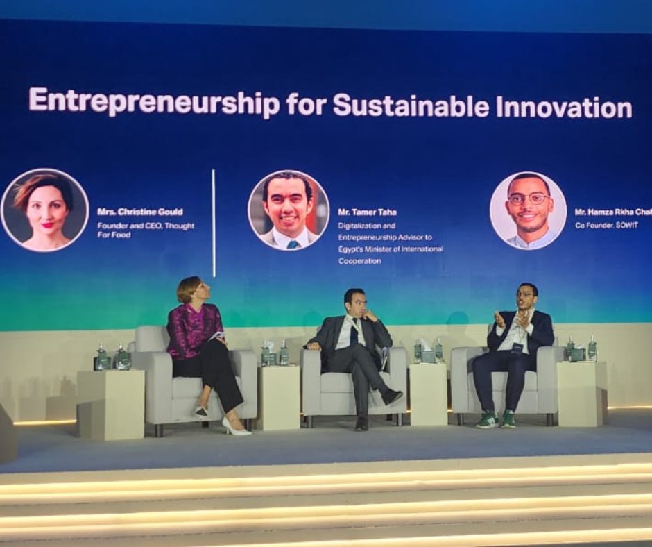 #WE4F innovator, SOWIT, took the stage at the Sustainability Innovation Week during UNCCD COP16 in Riyadh! They shared insights on driving impact, overcoming challenges, empowering rural communities, &amp; advancing digital transitions.

Learn about SOWIT: we4f.org/innovators/sow…