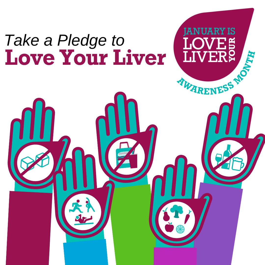 Can you take a pledge to show your liver some love in 2025?

💪 do a fitness challenge
🚫 give up alcohol for a month
🥕 stick to 5-a-day
⬇️cut down on sugar
🍴 ditch processed food &amp; takeaways

Take a pledge: britishlivertrust.org.uk/pledge