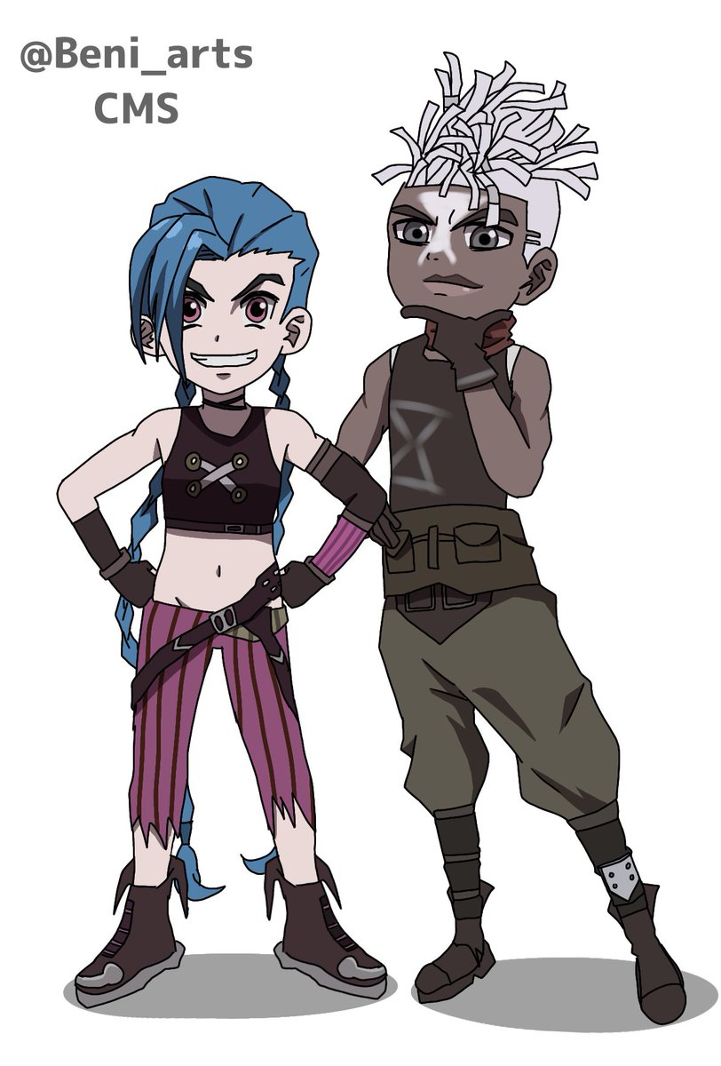 My first drawing of TIMEBOMB
#Timebomb #Ekko #Jinx