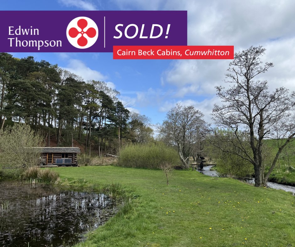 Edwin_Thompson's tweet image. ⭐ SOLD (STC) ⭐ We are pleased to announce the sale of Cairn Beck Cabins, which was a rare business opportunity to acquire incoming producing holiday lets. 
 #SoldSTC #BusinessOpportunity #HolidayLets #CumbriaProperty #CairnBeckCabins #Brampton #PropertySuccess #EdwinThompson