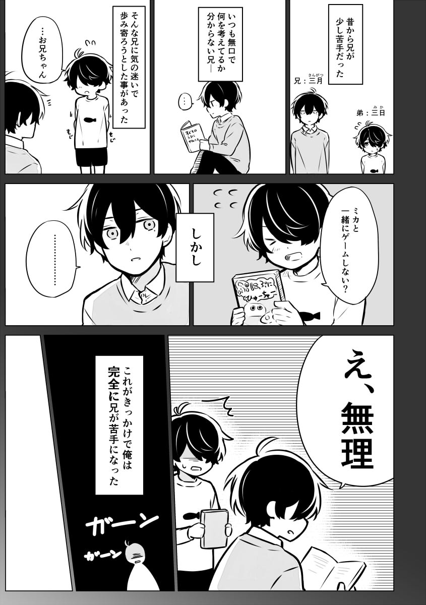 ドライなブラコンとの接し方(1/4)*再掲 