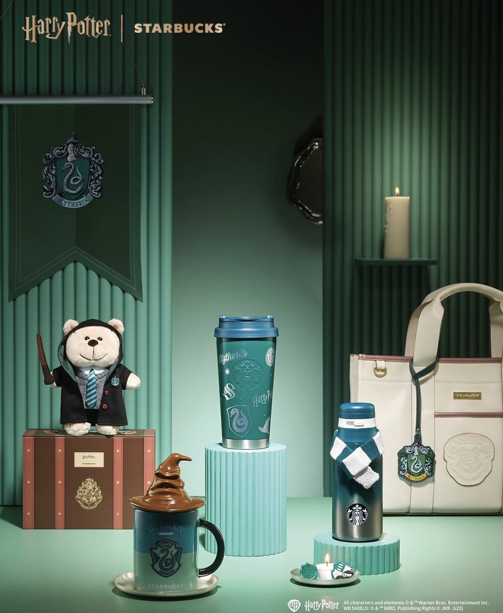 韓国スタバのハリポタコラボ、グッズも最高に可愛い🥲是非いつか日本