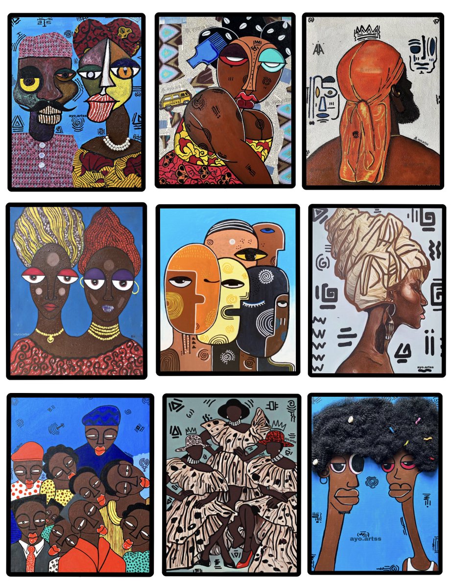 I’m ayo.artss, I represent culture in my creativity.

Art can help us understand our history, culture, our lives and experience. It is a testament to its power and its connection to our heritage.