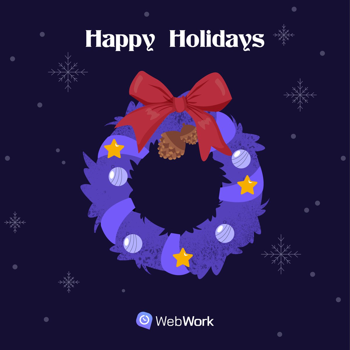 WebWork_Tracker's tweet image. 🎄Happy Holidays
🎅🏻WebWork wishes you a productive and happy new year! 💜
