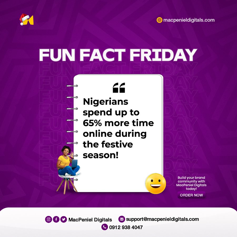MacPenielD's tweet photo. Fun Fact Friday is here!✨ 

#FunFactFriday #DidYouKnow #TriviaTime #LearningIsFun #FridayFeeling #personalbranding #socialmedia #community #macpeniel #branding #brandingtips #macpenieldigitals #december https://t.co/0iAKZL3Yay