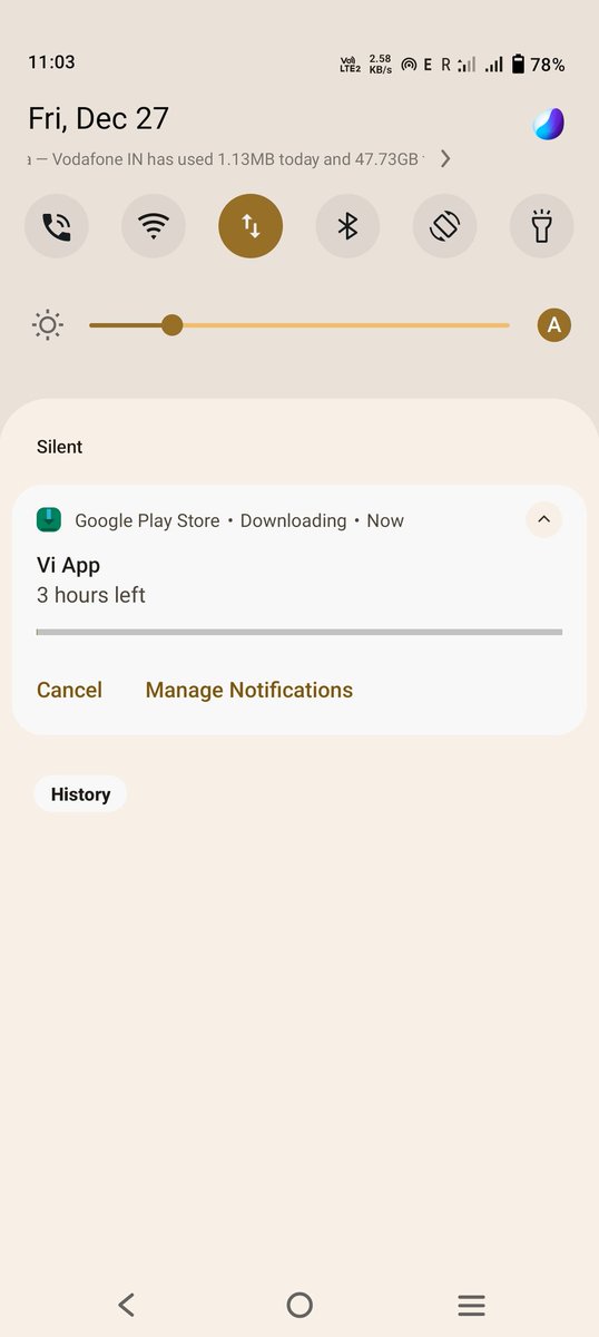 Manav_Cule's tweet photo. @ViCustomerCare from the last 5 days it's giving me 2g speed. This is not expected. Can't even access a simple webpage. Vodafone internet speed is getting worst by the day https://t.co/i1XzMUdWY3