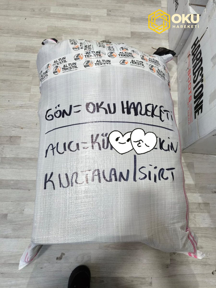 Yeni projelerin gönderimleri için hazırlıklar devam ediyor. Oku Hareketi olarak köy okullarına gidecek yardımları ekibimizle birlikte titizlikle hazırlıyoruz.