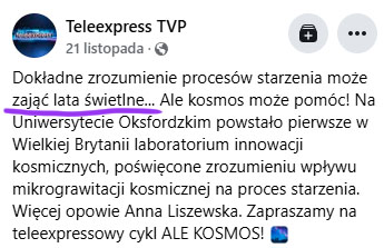 Na szczęście sam materiał od <a href="/TeleexpressTVP/">Teleexpress</a> trwał tylko 6 centymetrów i 20 groszy.