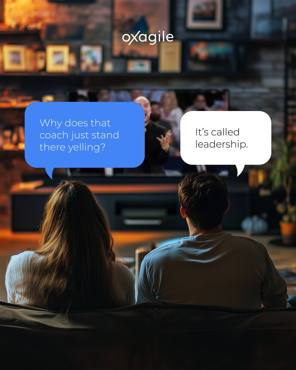 Oxagile's tweet image. A tiny New Year’s reminder: Love isn’t always grand gestures — sometimes it’s friends and family trying to keep up with your hobbies or sitting through your passions. Because here, unlike in our software development, effort beats expertise. 😉
#fridayfun