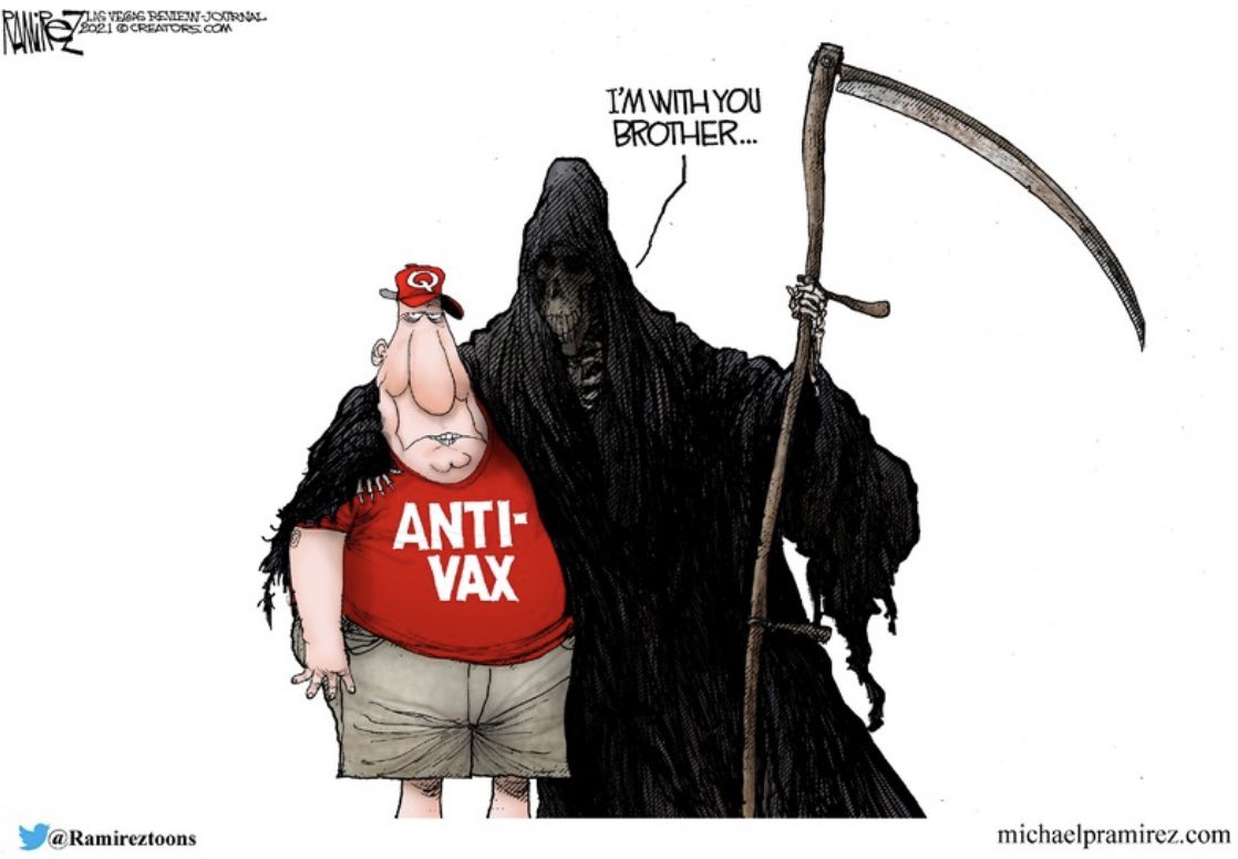 ‼️ MESSAGE ‼️

À l’attention de ceux que les têtes de file antivax et conspis anti-science pourraient séduire avec des récits simplistes qui mobilisent la peur, la colère et la haine.

De la part d’un médecin en première ligne

🔽