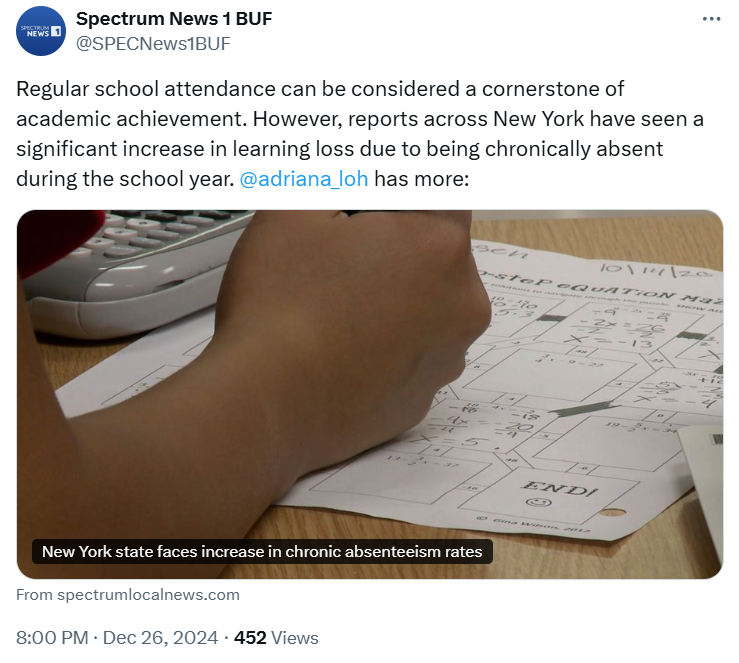 FactsMa02805793's tweet photo. Imagine living in the highest taxed state in the country...
A state that spends more on education than anyone...
And you can't even get your kids to show up for fkn school... π
#VoteBlue
#SuperMajority
#SubsidizePoverty
#CelebratePoverty
#FoodDeserts https://t.co/obq9JjVr7l