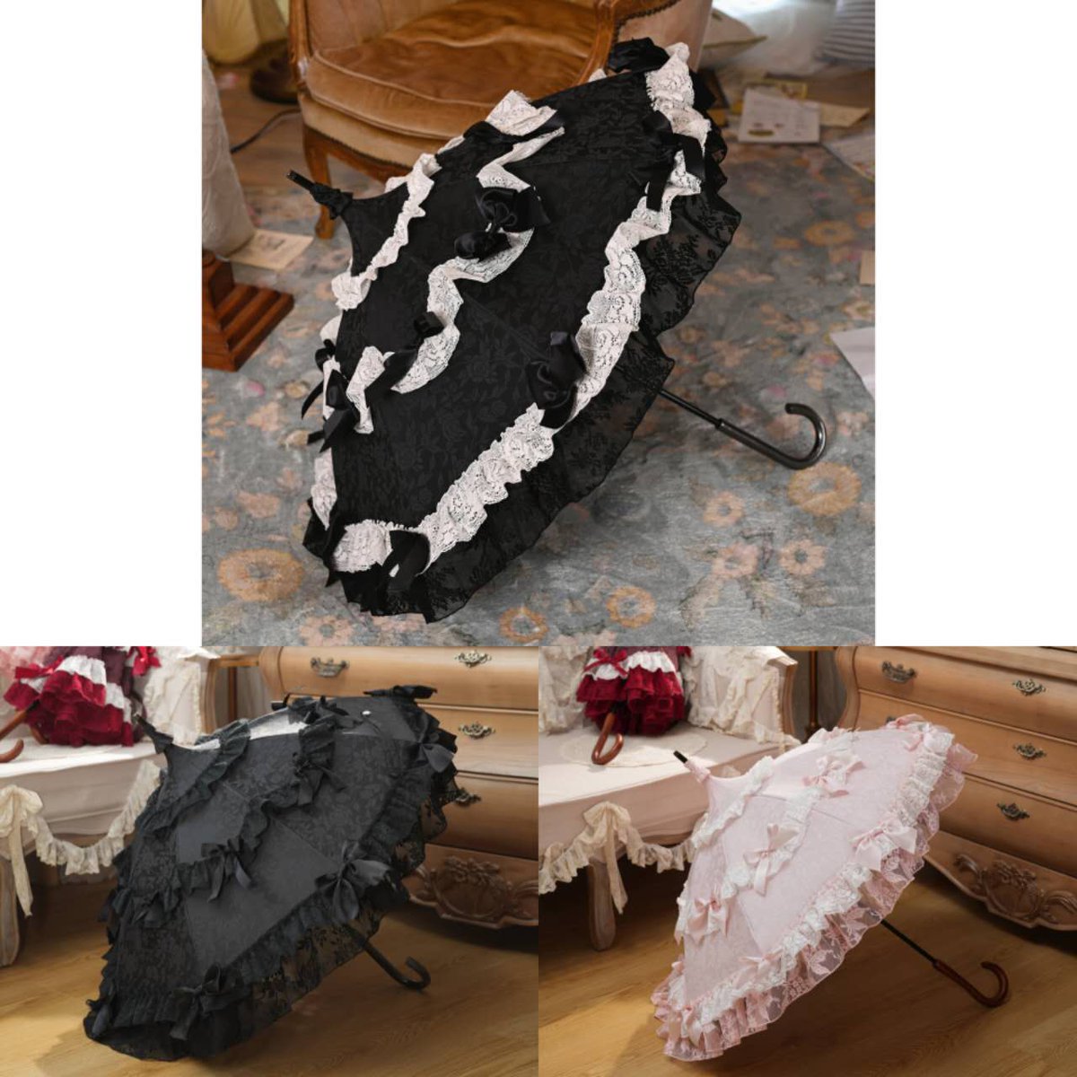 シャルロット　デコラティヴアンブレラ 星箱works シャルロット デコラティヴアンブレラ | HoshibakoWorks