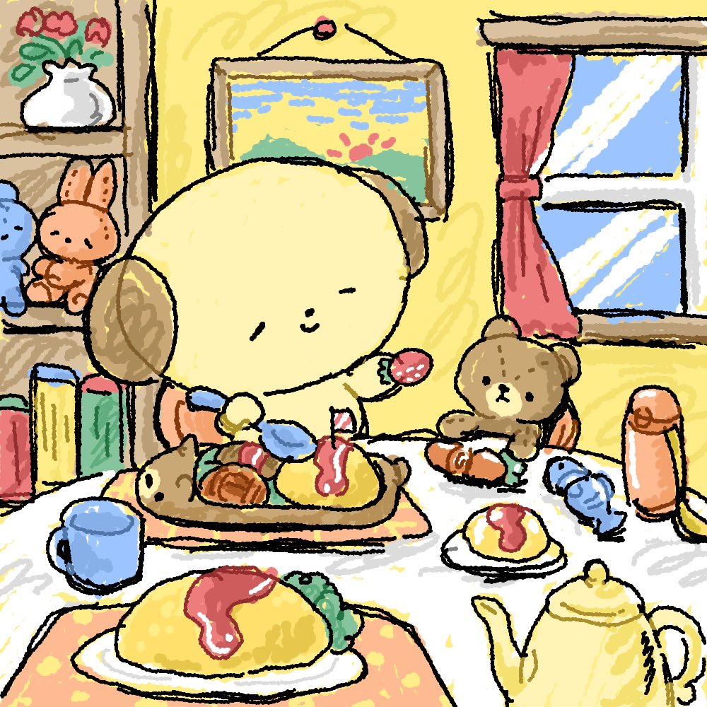 sugokuii_'s tweet photo. いつでも君といっしょ https://t.co/0xkgbBfMR1