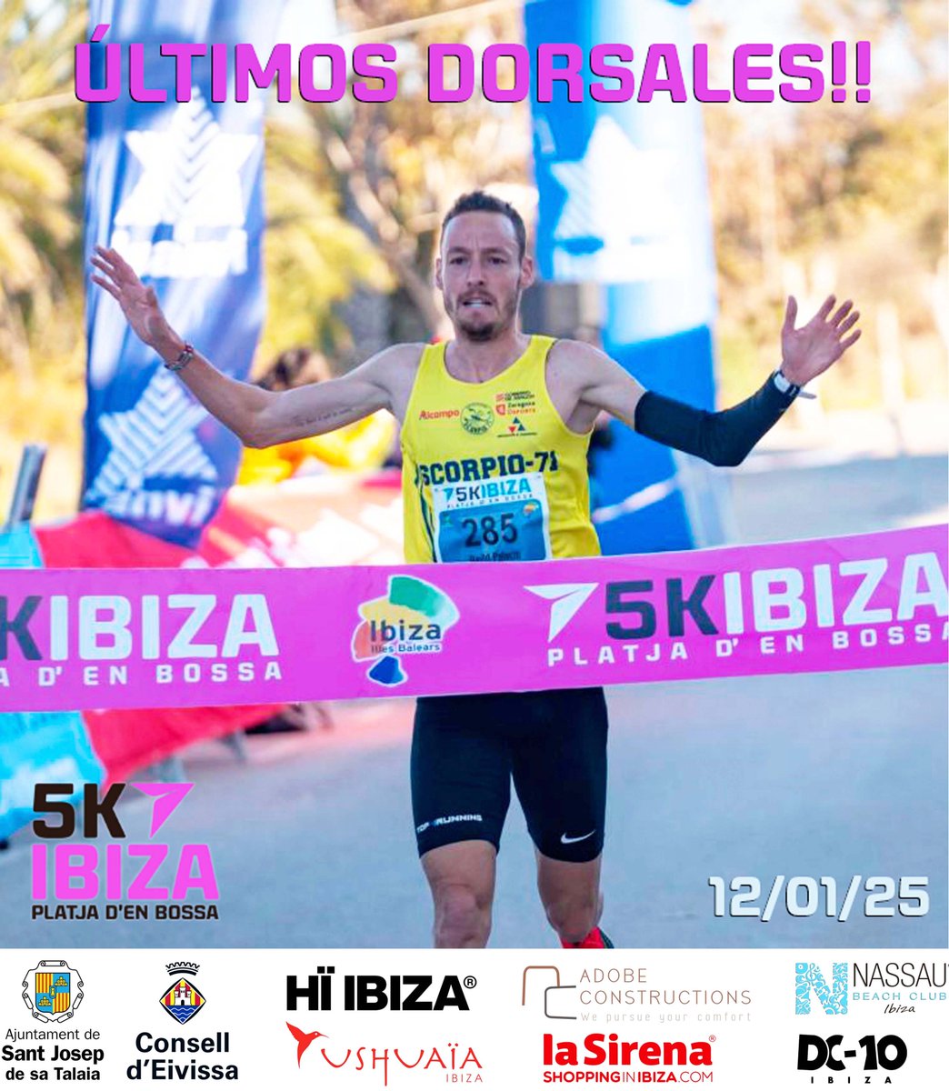 Recta final para inscribirse y disfrutar de la primera carrera de 2025. Vamos!! 🏃‍♀️🏃💨