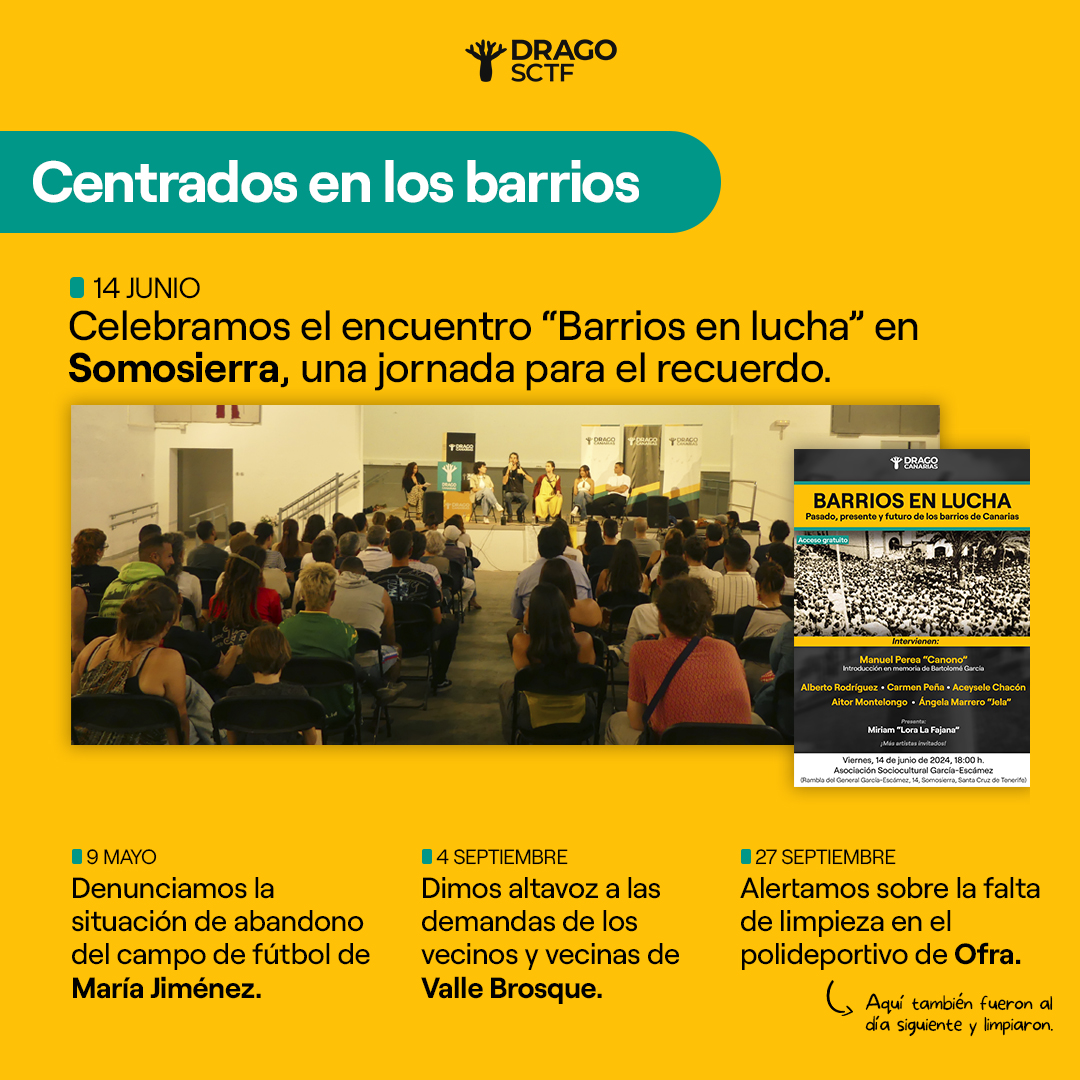 drago_canarias's tweet photo. Un año de trabajo en la capital tinerfeña da para mucho 💪 https://t.co/Vo4bM5ILpA