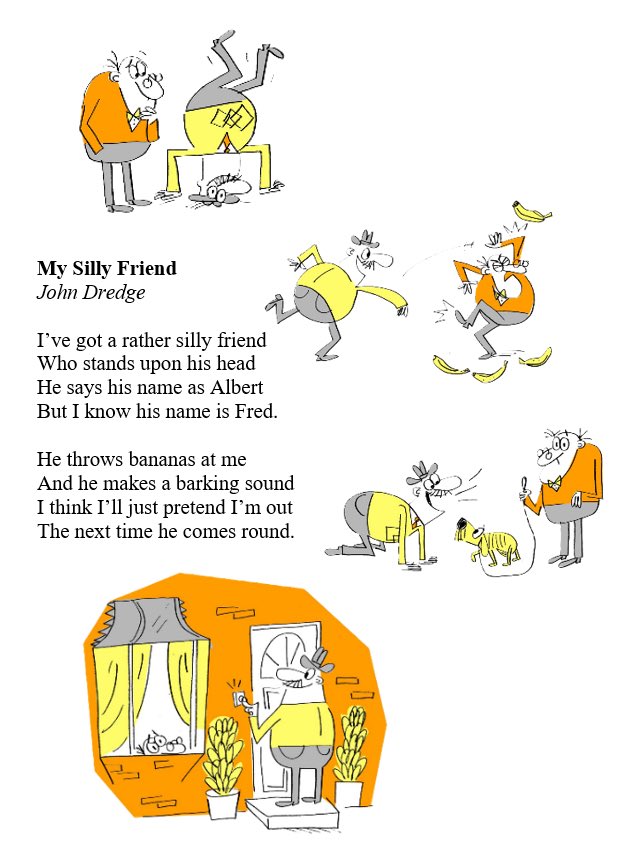 Published in the same book as <a href="/MichaelRosenYes/">Michael Rosen 💙💙🎓🎓 NICE 爷爷</a> <a href="/PhilipArdagh/">Philip Ardagh</a> and <a href="/mooseandmouse/">Colin West</a> amongst many others!