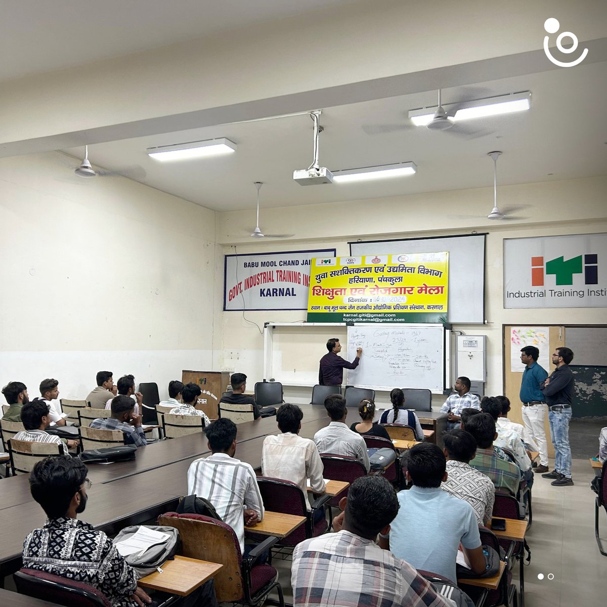 🎉 A new wave of talent enters the workforce in Haryana!

We’re excited to share the results of recent placement drives for Government ITI students, held in four districts of Haryana—Karnal, Yamunanagar, Mustafabad, and Panipat.

✨ 204 students received job offers, taking the