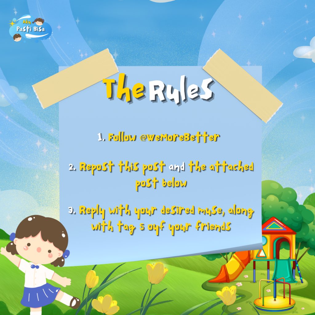 WeMoreBetter's tweet image. ㅤ
𝗚͟𝗶͟𝘃͟𝗲͟𝗮͟𝘄͟𝗮͟𝘆

It’s time for a sprinkle of magic playground—our giveaway is here! Two lucky winners will be chosen to receive a little bundle of joy, handpicked just for you. Are you ready to let luck shine your way
ㅤ