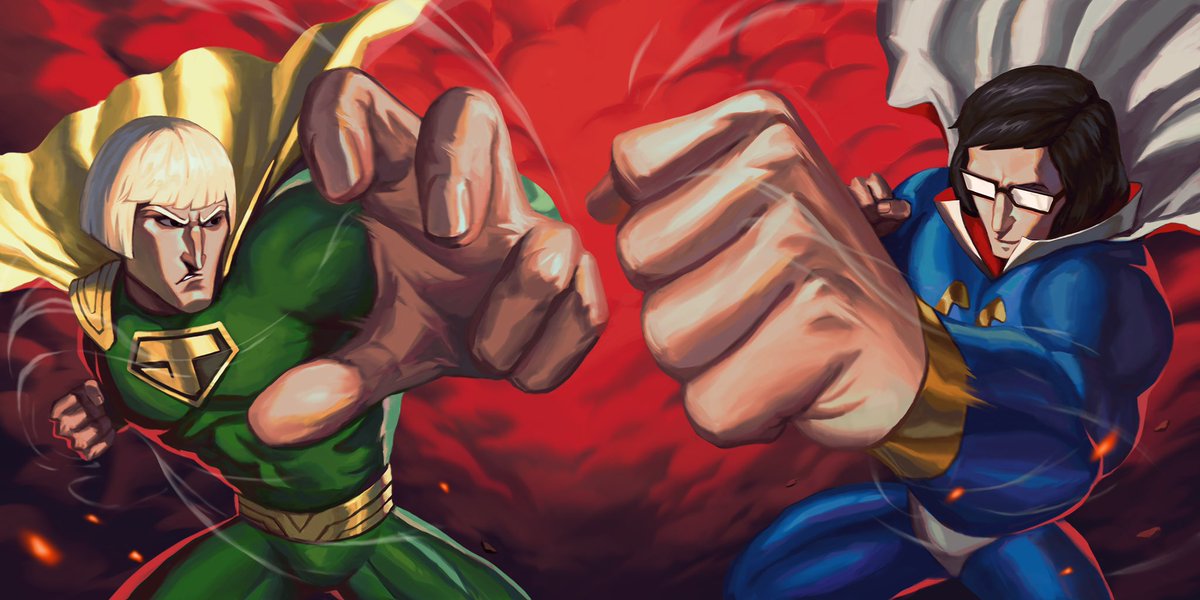 namwcj's tweet photo. Mr. Justice Vs SuperScott
#heroinside https://t.co/Y2dRlQNzN9