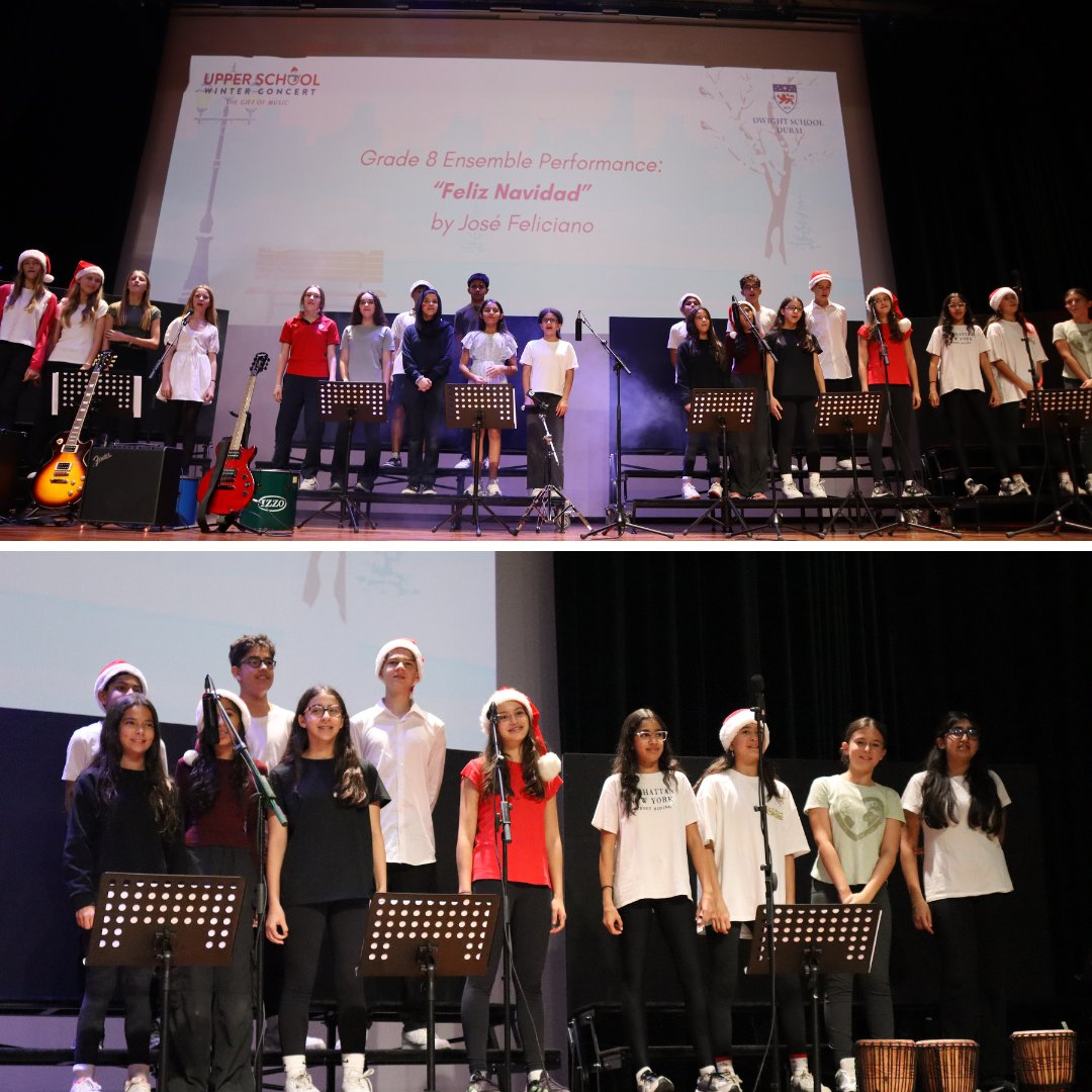 DwightSchoolDXB's tweet image. Our Upper School students delivered an unforgettable Winter Concert, wrapping up our first term of the year with festive cheer and incredible talent!

#SparkOfGenius #DwightSchoolDubai #IB #DwightDifference