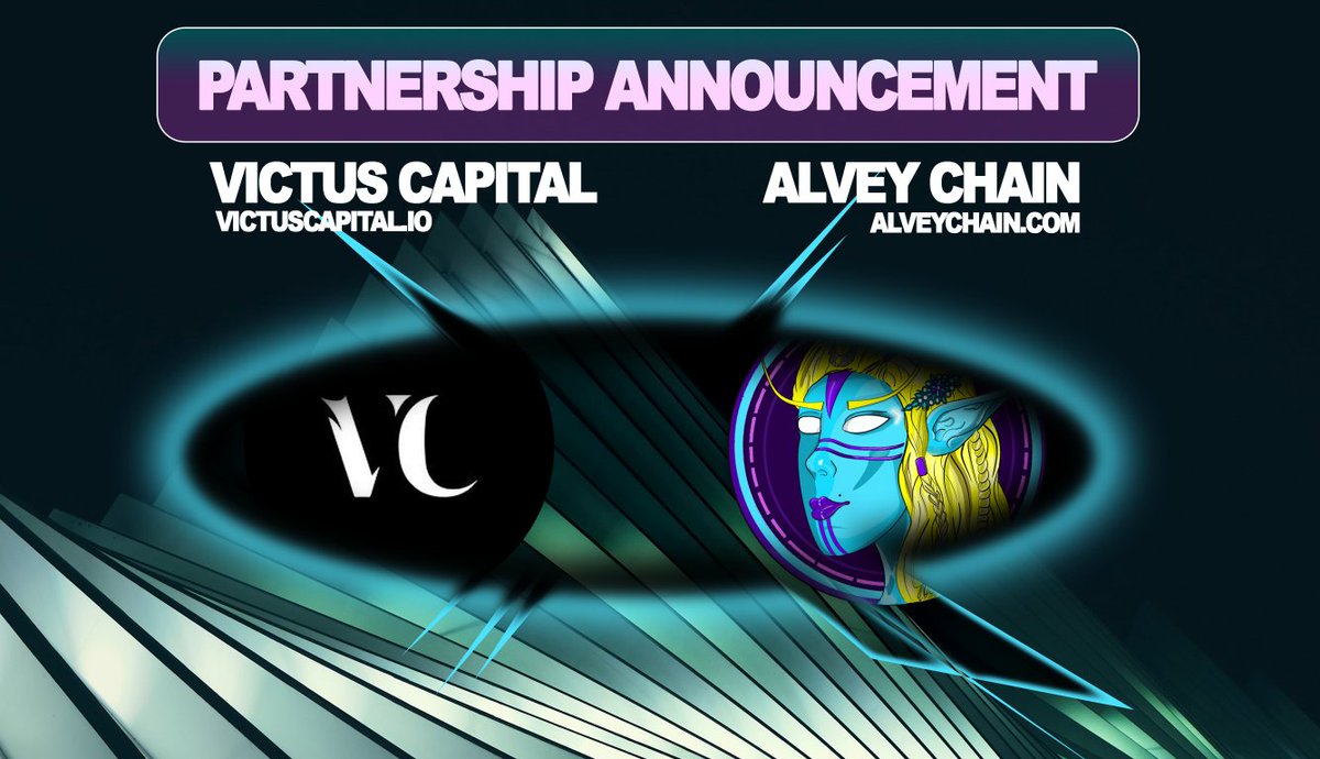 🔥 We are thrilled to announce our strong partnership with Victus Capital!
🧙‍♂️This partnership brings together unbeatable financial support and cutting-edge strategic marketing. 
Together, we're paving the way for explosive growth and ground-breaking innovations for Alvey Chain!
