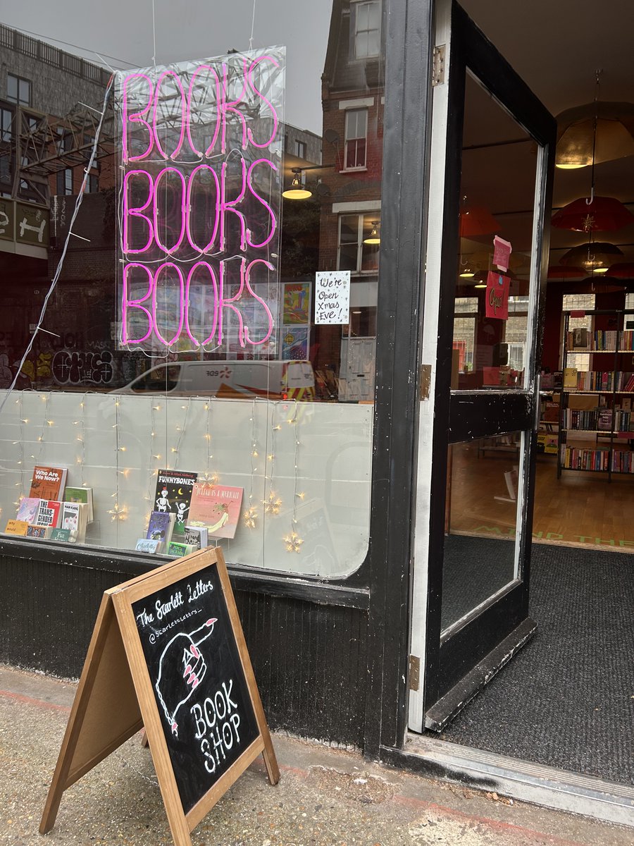 Guess what! We're open TODAY until the end of the year. 10-6, come say hi and find what book you're taking into the new year!