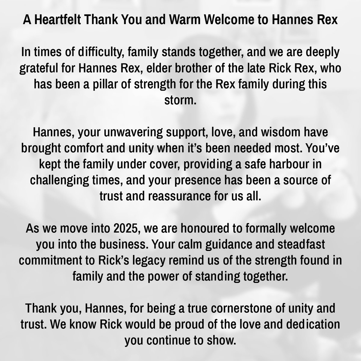 RexDiff's tweet image. #RexFamily #LegacyOfUnity #RexDiffAndGearbox #WelcomeHannes