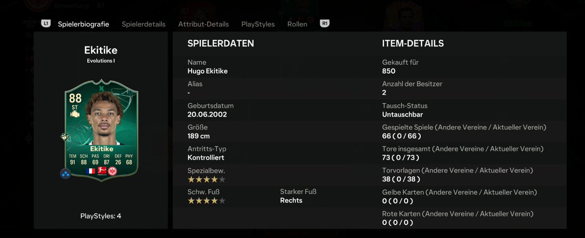 Masssel1991's tweet photo. @hekitike9 Hugo you are my best player in the squad at EA FC <3 https://t.co/GGUNs5aCYx