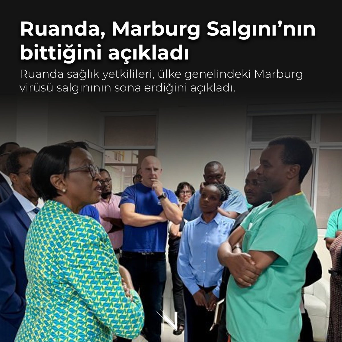 Hubnewstime's tweet photo. Ruanda sağlık yetkilileri, ülke genelindeki Marburg virüsü salgınının sona erdiğini açıkladı.

https://t.co/6XE2f7zk3c

#Gündem #Afrika #Salgın #Sağlık #Ruanda https://t.co/DalmhKaXKk