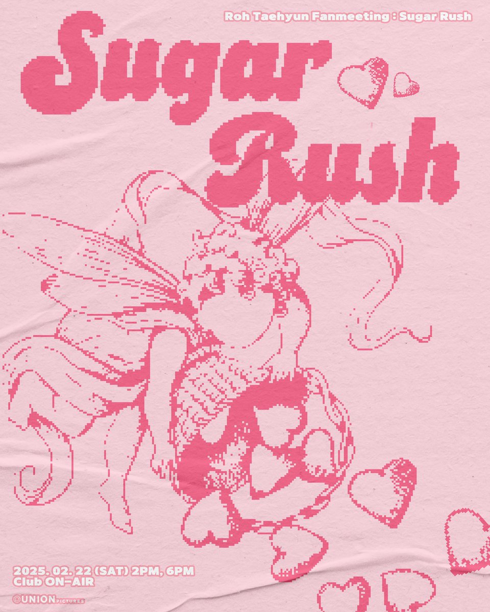 [Roh Taehyun Fanmeeting: Sugar Rush] VIP 티켓 오픈 안내

🍭 초콜릿보다 달콤할 노태현과 함께하는 특별한 시간!

[공연 정보]
️▪️일시: 2025. 2. 22. (SAT) 2PM/6PM
▪️장소: 클럽 온 에어
▪️티켓 오픈: 24. 12. 30 (MON) 6PM

🔗bit.ly/3Dz4EBw