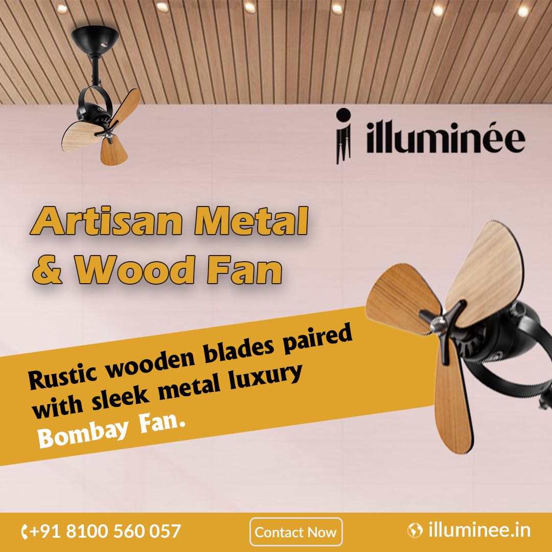 illuminee823's tweet photo. Elevate your interiors with the stylish Bombay Fan by Illuminée!
Featuring rustic wooden blades paired with sleek metal design, this fan is the perfect blend of elegance and functionality.
#Illuminee #HomeDecorGoals #StylishLiving #RusticMeetsModern #BombayFan #HomeImprovement https://t.co/0GQOu0gJrq