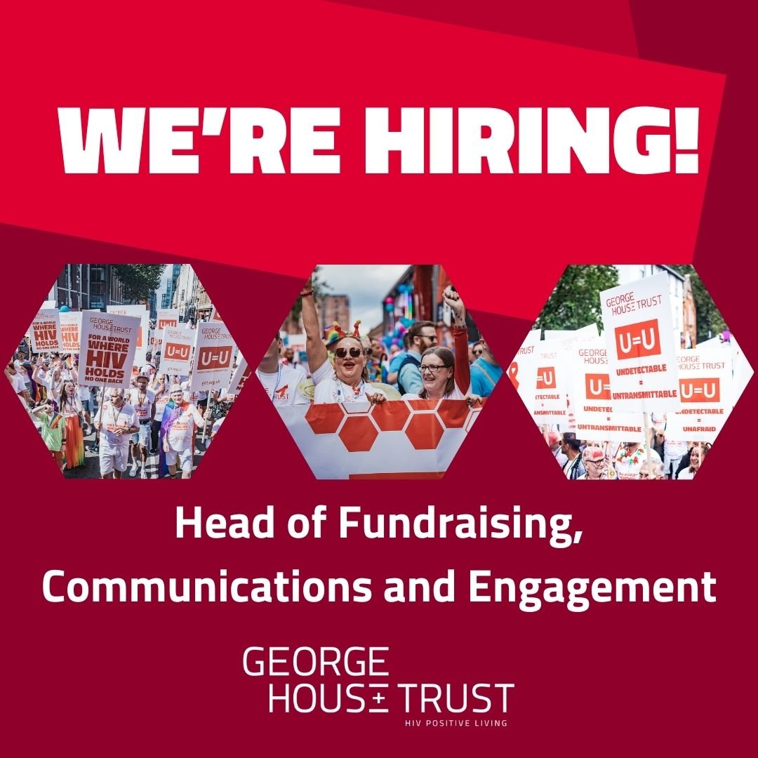 New year, new you? 

We're recruiting a Head of Fundraising, Communications and Engagement to lead these areas of our work into our 40th anniversary year and beyond, so we can continue to meet the evolving needs of people living with #HIV. Details here: ght.org.uk/were-hiring-he…