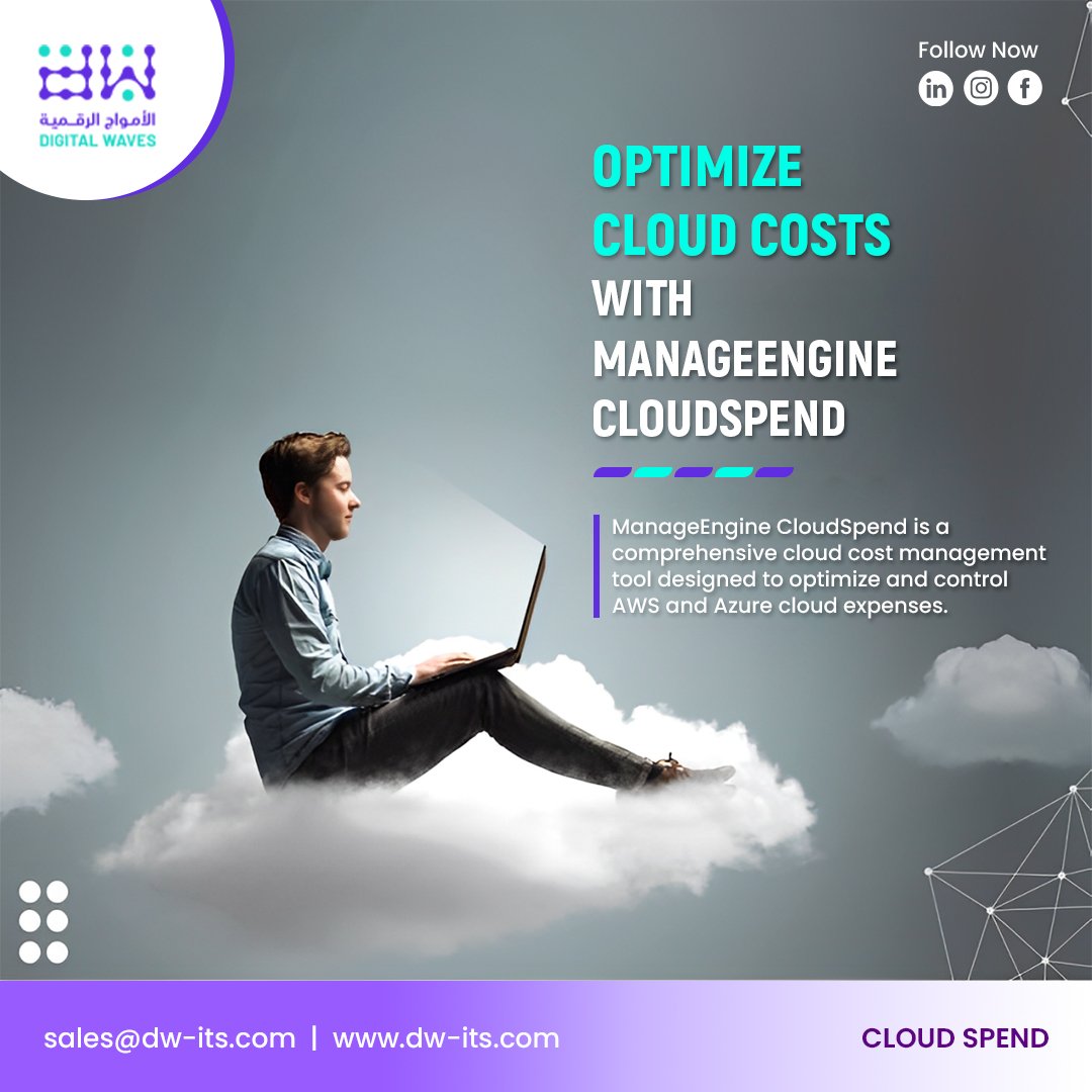 Digital_waves_1's tweet photo. Optimize Cloud Costs with ManageEngine CloudSpend
ManageEngine CloudSpend is a comprehensive cloud cost management tool designed to optimize and control AWS and Azure cloud expenses.
#CloudSpend #CloudCostManagement #AWS #Azure #FinOps #CostOptimization #CloudFinance https://t.co/rX8PYe077S