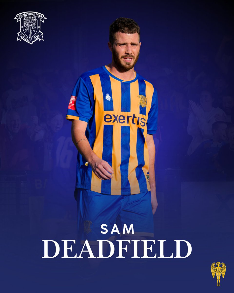 Basingstoke_FC's tweet image. Happy Birthday to our midfield magician, @SamDeadfield who turns 28 today. 

#OurTownUnited
