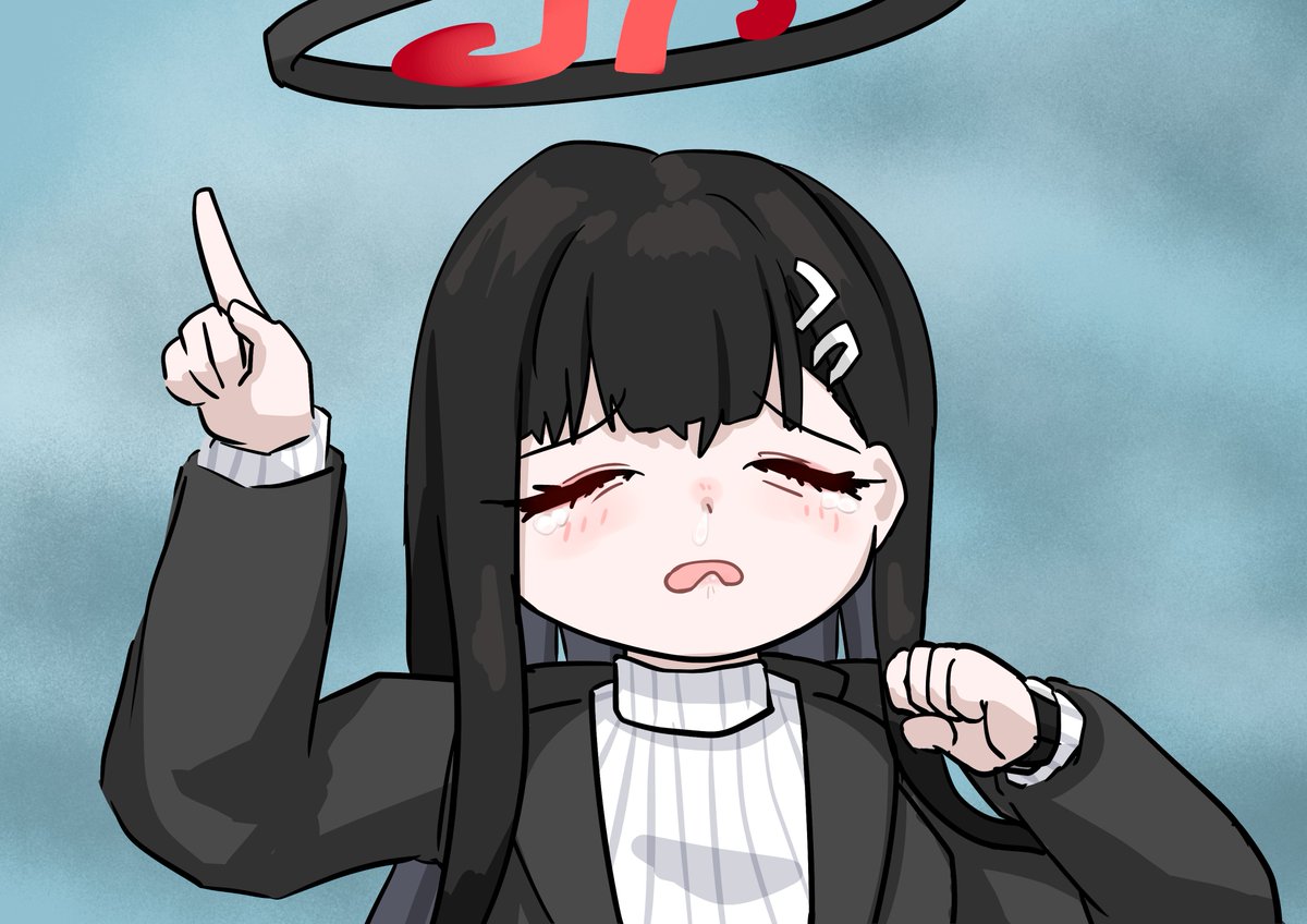 #2024年自分が選ぶ今年の4枚 
#ブルアカ 
健全版
来年もかわいいものを描けるといいな 