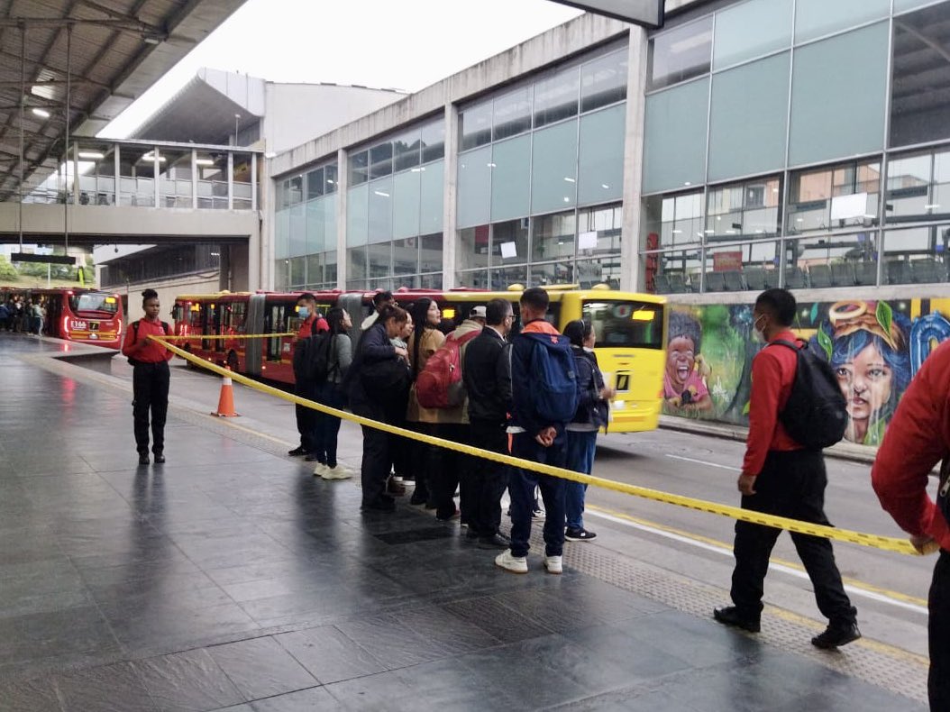 TransMilenio tweet media
