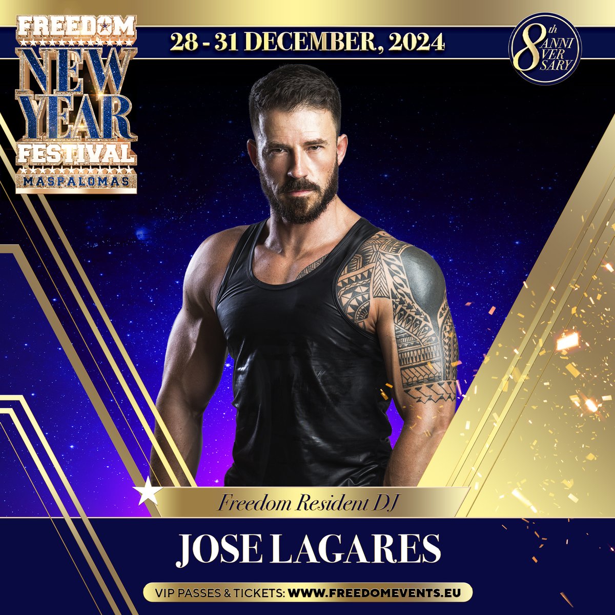 Tonight «CALIENTE” Powered by FREEDOM Party.
🔥 Are you ready for a very hot show? 🔥

This Saturday, 28th December (01:00h 29th), as part of the Freedom New Year Festival program, get ready for an unforgettable night at CALIENTE powered by Freedom Party in Kiki Nightclub. 💃✨