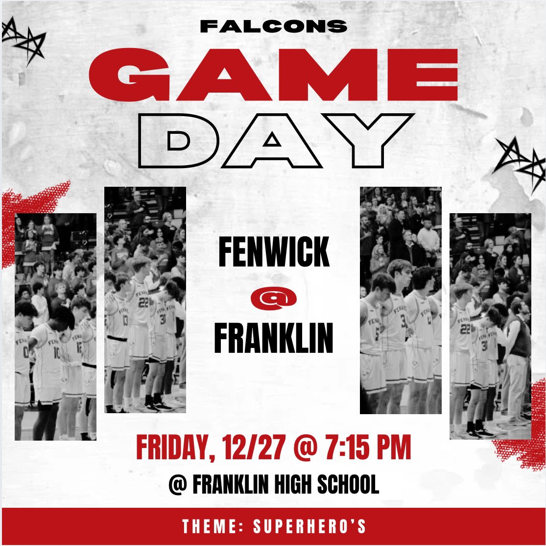 Tonight! At Franklin High School. 
#falcons