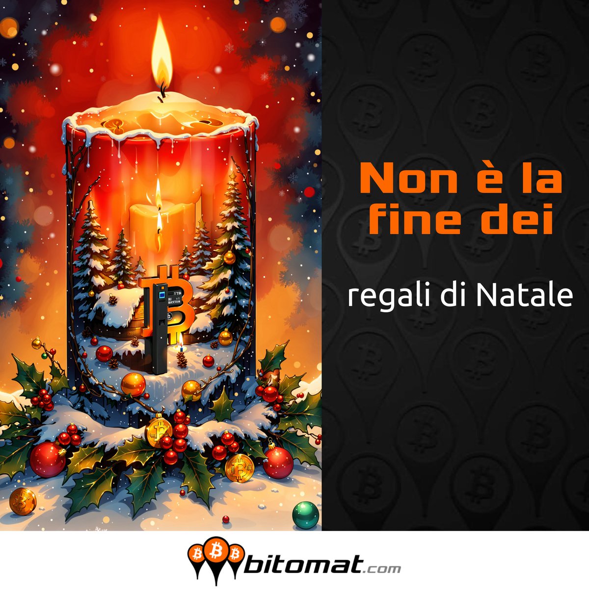 bitomat_it's tweet photo. 27.12.24:
🇮🇹 Italia: Vendita: 2%
Stai apprezzando queste commissioni? Clicca: Vendi online ora e ritira il tuo contante in un secondo momento (https://t.co/l7rnm7gYb3) da qualsiasi ATM vicino.
#bitomat #criptovalute #criptovaluteitalia #cryptoitaly #cryptoitalia #criptoitalia https://t.co/BGkr9DQKfH