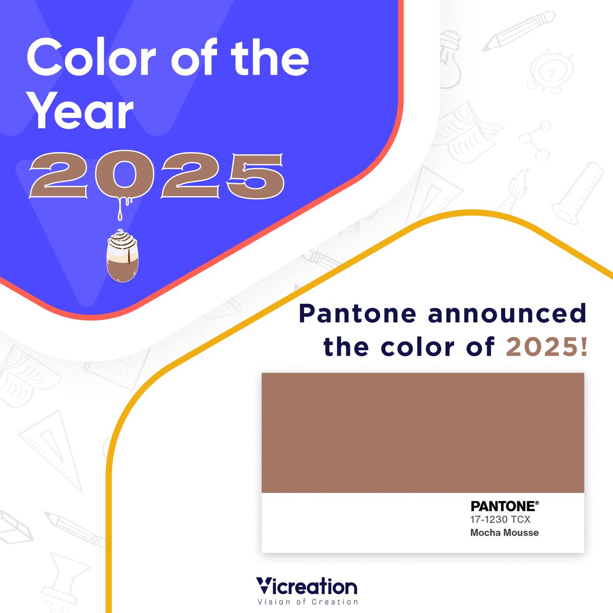 vicreationde's tweet photo. 🌈 The Color of the Year 2025 is Here! 🎨✨
Get ready to embrace the bold and vibrant hue that's taking over 2025! 💫 At Vicreation, we’re all about celebrating this trend and bringing it to life. Let's make this year colorful! 🔥
#ColorOfTheYear2025 #VicreationVibes #Vicreation https://t.co/XFEGSj2ExX