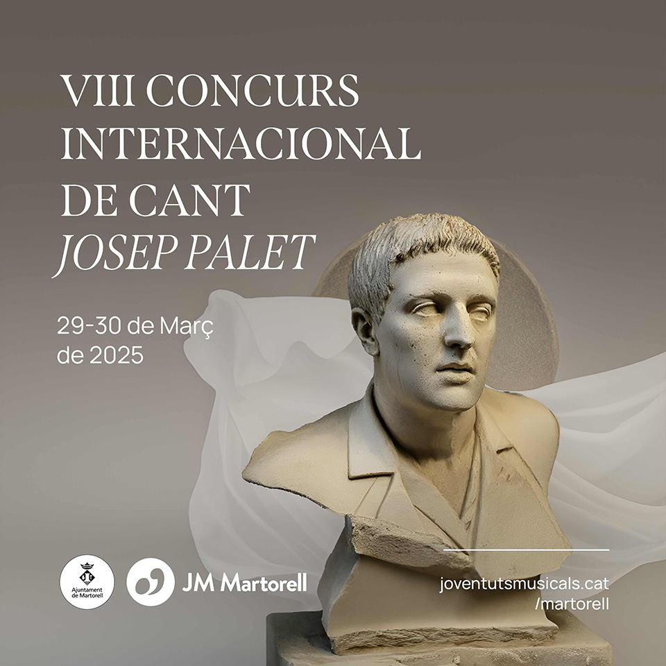 TodalamusicaEs's tweet photo. El Concurso Internacional de Canto Josep Palet presenta su VIII edición: más premios y un jurado internacional | https://t.co/luZO3tojsF | @jm_martorell https://t.co/IOKWMRIiDh