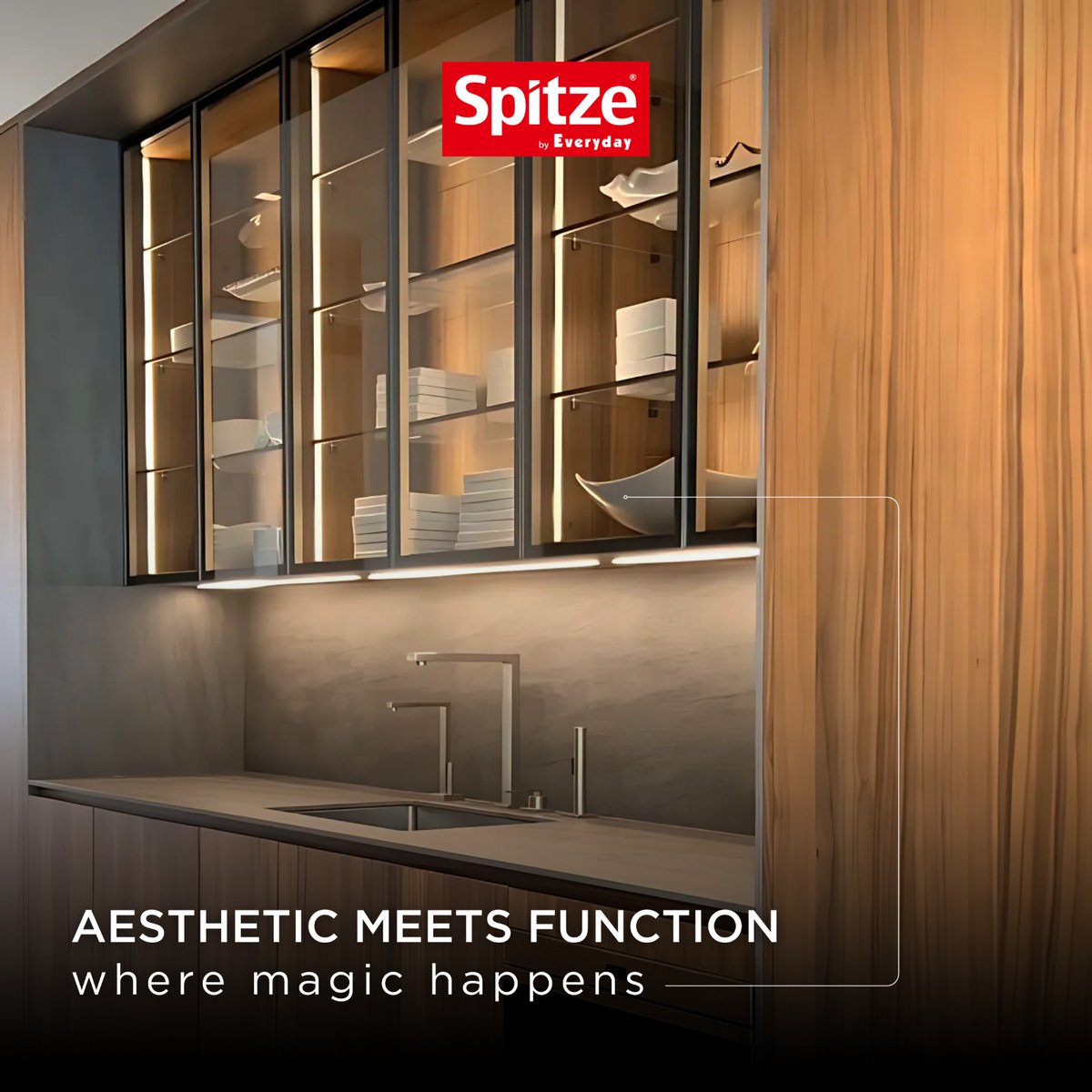 SpitzeEveryday's tweet image. Your kitchen, where elegance meets efficiency—designed to inspire every moment
 
Creating spaces that embrace easy living. Click the link in our bio to discover more.
 
#spitze #pantryunit #glassprofiles #modernkitchen #modularsolutions #storagesolutions #smarthome #spitze