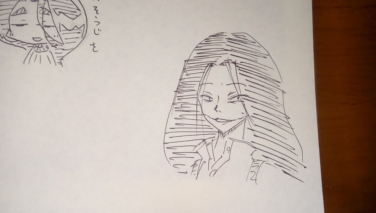 ダラさんをダラさんっぽく描くの難しい。 
